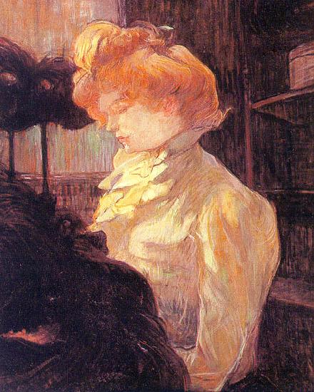 The Milliner,  Henri  Toulouse-Lautrec
